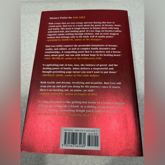 Bad Cree Paperback Book By Jessica Johns - Picture 6 of 7